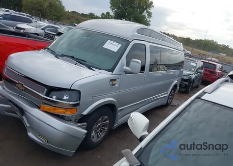 2019 Chevrolet Express 2500 Work Van from USA, damaged, VIN 1GCWGBFG0K1344382